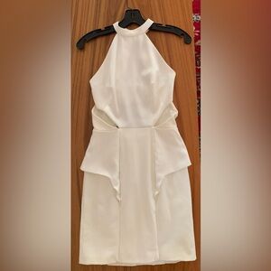 White Marciano Cocktail Dress